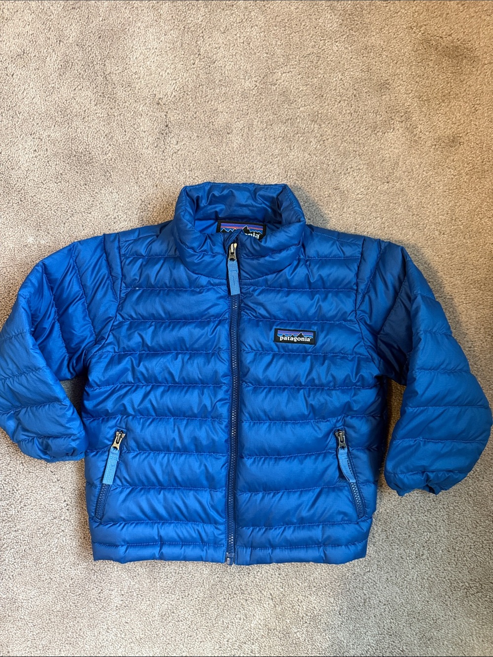 Patagonia Kids Royal Blue Insulated Puffer Jacket